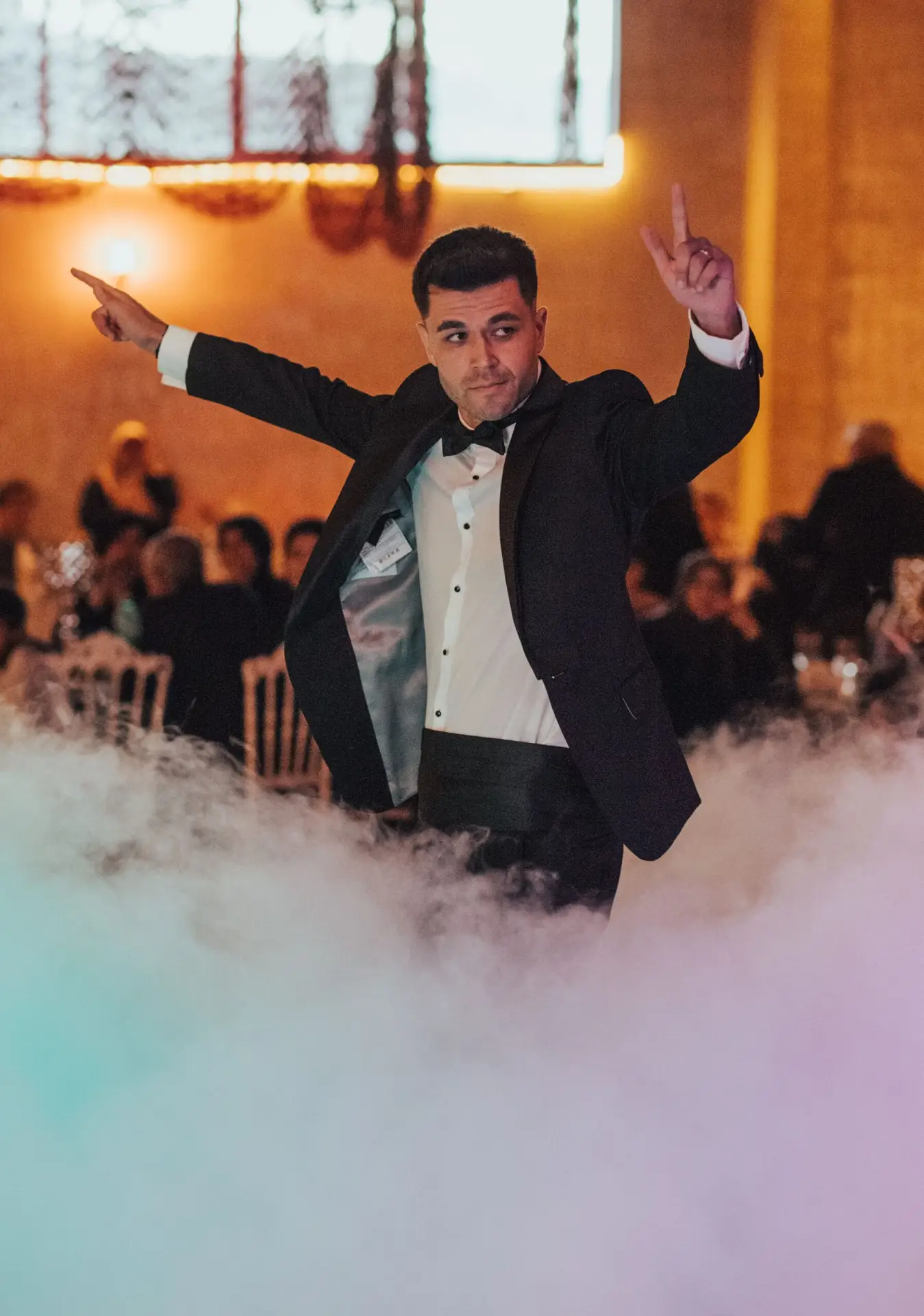 Sydney Events Hire Dancing Log Fog and Cold Sparks Hire